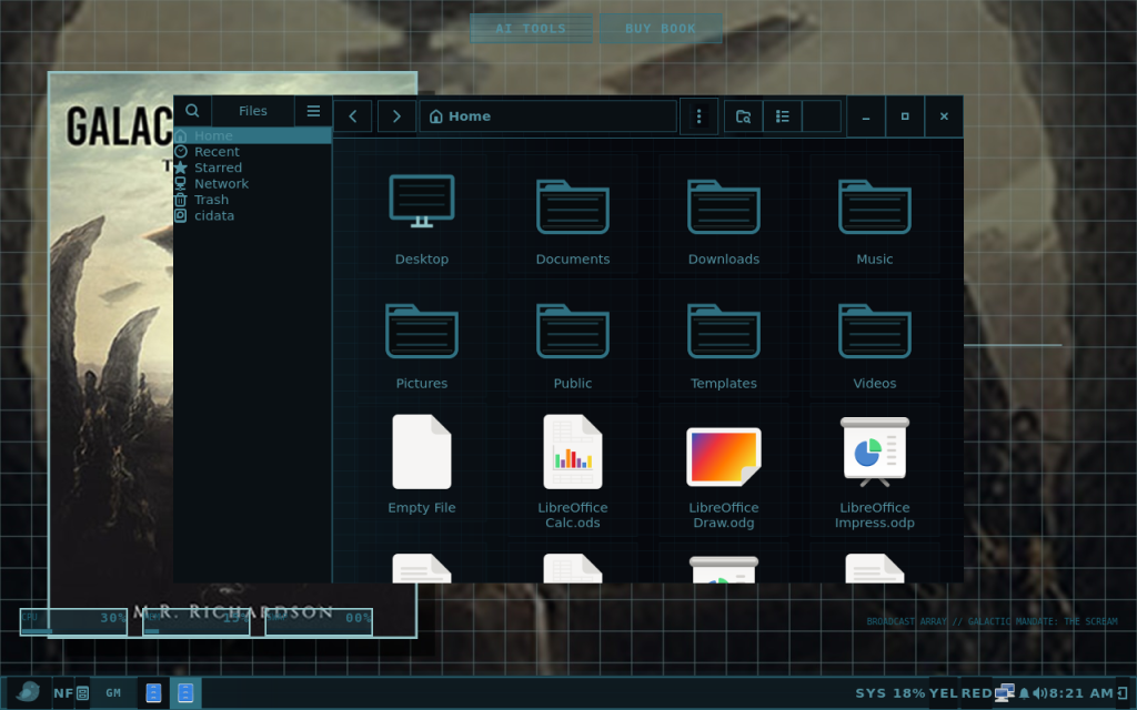 Theme selection