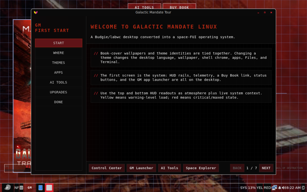 v01 Birthday Edition interface